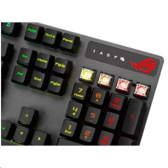 ASUS Tastatur ROG STRIX SCOPE RX, mechanisch, CZ/SK, schwarz ASUS Tastatur ROG STRIX SCOPE RX, mechanisch, CZ/SK, schwarz