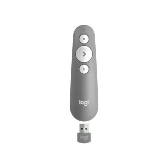 Logitech Kabelloser Presenter R500s, mittelgrau
