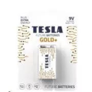 TESLA BATTERIEN 9V GOLD  (6LR61 / BLISTERFOLIE 1 STK)