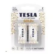 TESLA BATTERIEN C GOLD  (LR14 / BLISTERFOLIE 2 STK)