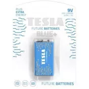TESLA BATTERIEN 9V BLAU  (6F22 / BLISTERFOLIE 1 STK)