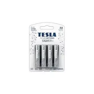 TESLA BATTERIEN AA GREEN  WIEDERAUFLADBAR (HR6 / BLISTERFOLIE 4 STK)