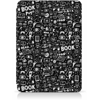 CONNECT IT Hülle für Amazon Kindle 2021 (11. Generation), DOODLE schwarz