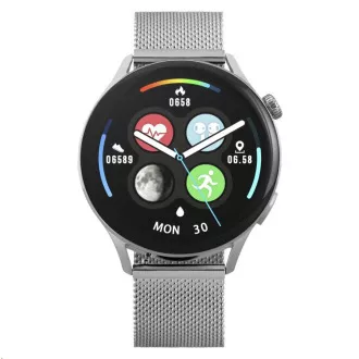Garett Smartwatch Lady Elegance RT silber, Stahl