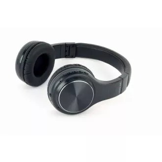 GEMBIRD Kopfhörer mit Mikrofon Warszawa, Bluetooth, schwarz