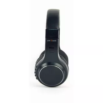 GEMBIRD Kopfhörer mit Mikrofon Warszawa, Bluetooth, schwarz