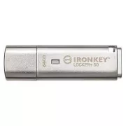 Kingston 64GB IKLP50 IronKey Locker  50 AES USB, mit 256bit Verschlüsselung