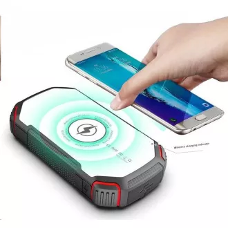 Viking solar outdoor power bank E16W 16000 mAh, kabelloses Laden