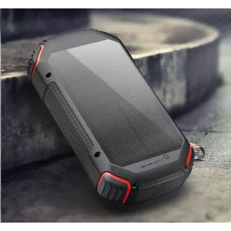 Viking solar outdoor power bank E16W 16000 mAh, kabelloses Laden