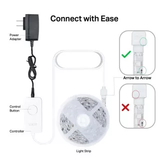 TP-Link Tapo L930-5 smart WiFi LED Streifen (Farbe, 2500K-6500K, 2000lm, 2, 4GHz, 5m)