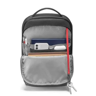 tomtoc Backpack - Rucksack für bis zu 16" Laptop, 15 L, schwarz