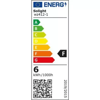 Solight LED-Glühbirne, Miniglobe, 6W, E27, 3000K, 510lm