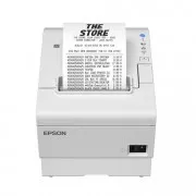 Epson TM-T88VII, USB, USB Host, RS232, Ethernet, ePOS, weiß