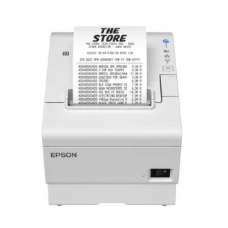 Epson TM-T88VII, USB, USB Host, RS232, Ethernet, ePOS, weiß