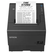Epson TM-T88VII, USB, USB Host, RS232, Ethernet, ePOS, schwarz