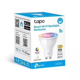 TP-Link Tapo L630 Smart WiFi dimmbare LED-Lampe (Farbe, 2200K-6500K, 350lm, 2, 4GHz, GU10) TP-Link Tapo L630 Smart WiFi dimmbare LED-Lampe (Farbe, 2200K-6500K, 350lm, 2, 4GHz, GU10)