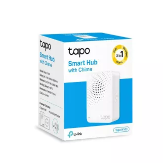 TP-Link Tapo H100 WiFi Smart IoT Hub Tapo mit Rufton (2, 4GHz, Matter zertifiziert)