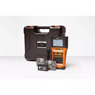 BROTHER tragbarer Etikettendrucker PT-E550WNIVP, Wi-Fi, LCD, 7 Zeilen
