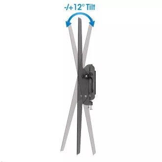 MANHATTAN Wandhalterung TV (37" - 70"), neigbar, schwarz