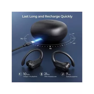 MPOW Flame Solo - Bluetooth-Sportkopfhörer, schwarz MPOW Flame Solo - Bluetooth-Sportkopfhörer, schwarz