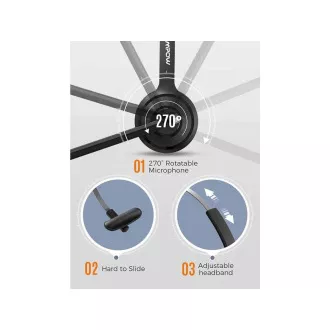 MPOW 323 Business-Headset - schwarz MPOW 323 Business-Headset - schwarz