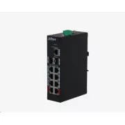 Dahua PFS3211-8GT-120-V2, Unverwalteter Desktop-Switch mit 11 Ports und 8 Ports PoE