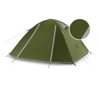 Naturehike Zelt P3 für 2-3 Personen, Gewicht 2300g - dunkelgrün
