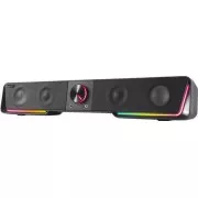 SPEED LINK Lautsprecher GRAVITY RGB Stereo Soundbar, schwarz