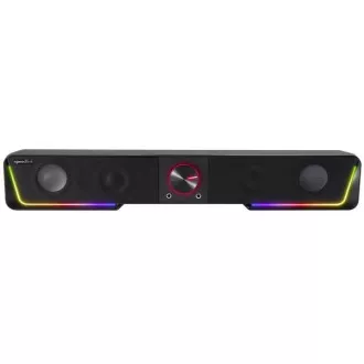 SPEED LINK Lautsprecher GRAVITY RGB Stereo Soundbar, schwarz