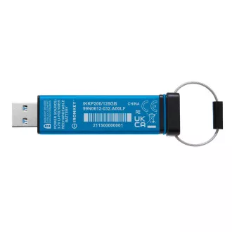 Kingston Flash Disk IronKey 128GB Keypad 200 verschlüsselter USB-Stick Kingston Flash Disk IronKey 128GB Keypad 200 verschlüsselter USB-Stick