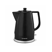 Orava VK-3813 B elektrischer Wasserkocher, 1500 W, 1,5 l, Keramik, Abschaltautomatik, schwarz