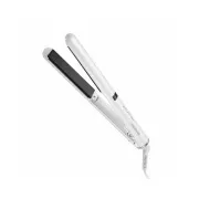 ORAVA Tenera-1 Haarglätter, Keramikplatten, LED-Anzeige, für alle Haartypen, weiß