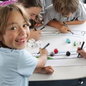 Ozobot - Set mit farbigen Markern