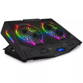 CONNECT IT NEO RGB Laptop-Kühlpad, schwarz