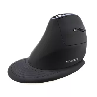 Sandberg Wireless Vertical Mouse Maus Pro, Schwarz Sandberg Wireless Vertical Mouse Maus Pro, Schwarz