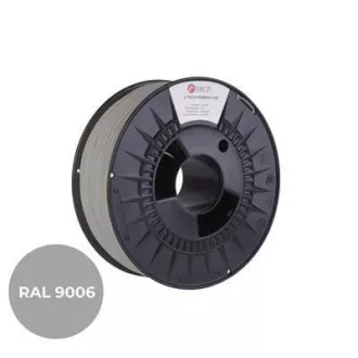 C-TECH Druckfaden (Filament) PREMIUM LINE, PETG, weißaluminium, RAL9006, 1, 75mm, 1kg C-TECH Druckfaden (Filament) PREMIUM LINE, PETG, weißaluminium, RAL9006, 1, 75mm, 1kg