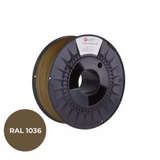 C-TECH Druckfaden (Filament) PREMIUM LINE, PLA, perlgold, RAL1036, 1, 75mm, 1kg