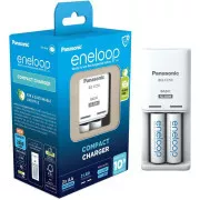 PANASONICNAB. KJ50MCC20E 2xAA ENELOOP N, 2000 mAh für AA/AAA (Blistr 2pcs   Ladegerät)