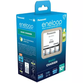 PANASONIC NAB. KJ51MCC40E 4xAA ENELOOP N, 2000 mAh für AA/AAA (Blistr 4pcs   Ladegerät)