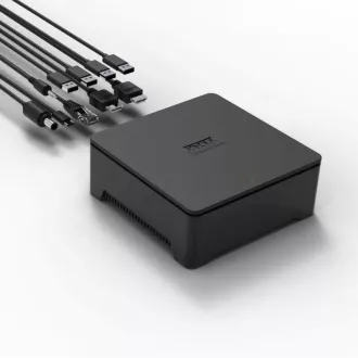 PORT Dockingstation 8in1, USB-C/A, 2x 2K, Dual Video, HDMI, Ethernet, 3,5mm Klinke