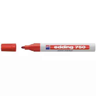 Marker Edding 750 rot lackiert 2-4mm Marker Edding 750 rot lackiert 2-4mm