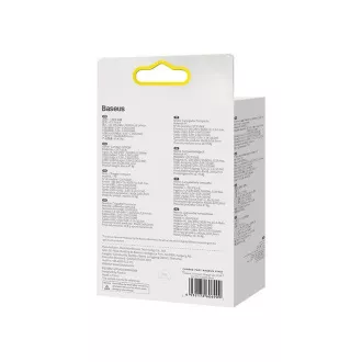 Baseus Kompakt-Ladegerät 2U 10.5W schwarz Baseus Kompakt-Ladegerät 2U 10.5W schwarz