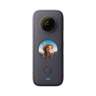 Insta360 ONE X2 Outdoor-Action-Kamera, wasserdicht, zwei 360°-Objektive, 30 fps, Sprachsteuerung