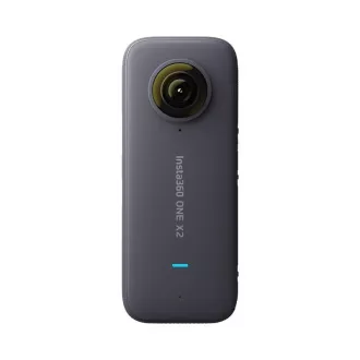 Insta360 ONE X2 Outdoor-Action-Kamera, wasserdicht, zwei 360°-Objektive, 30 fps, Sprachsteuerung