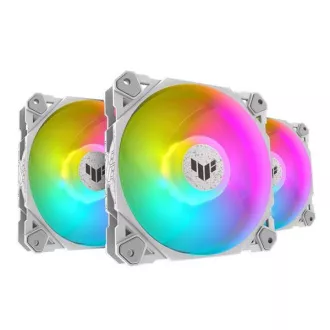 ASUS Lüfter TUF GAMING TF120 ARGB 3IN1 WHITE, 3x120mm PC-Gehäuselüfter ASUS Lüfter TUF GAMING TF120 ARGB 3IN1 WHITE, 3x120mm PC-Gehäuselüfter