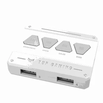 ASUS Lüfter TUF GAMING TF120 ARGB 3IN1 WHITE, 3x120mm PC-Gehäuselüfter ASUS Lüfter TUF GAMING TF120 ARGB 3IN1 WHITE, 3x120mm PC-Gehäuselüfter