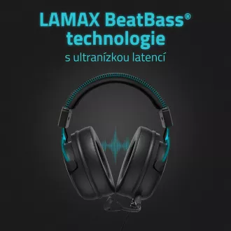 LAMAX Heroes Defender1 - Kopfhörer - schwarz