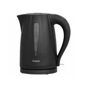 Orava VK-3727 elektrischer Wasserkocher, 1850-2200 W, 1,7 l, automatische Abschaltung, schwarz