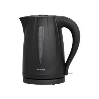 Orava VK-3727 elektrischer Wasserkocher, 1850-2200 W, 1,7 l, automatische Abschaltung, schwarz