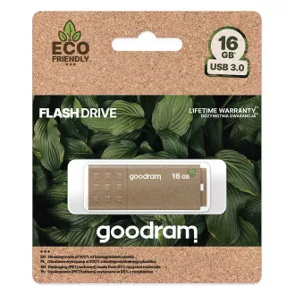 GOODRAM Flash-Laufwerk 16GB UME3, USB 3.0, ECO FRIENDLY